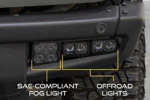 Diode Dynamics Stage Series Fog Pocket Kit For 2021+ Ford Bronco with Modular Bumper | DD7180