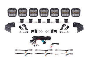 Diode Dynamics SS5 CrossLink Windshield "White Pro" Combo Lightbar Kit 2021+ Ford Bronco | DD7264