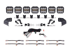 Diode Dynamics SS5 CrossLink Windshield "Sport White" Lightbar Kit 2021+ Ford Bronco | DD7232