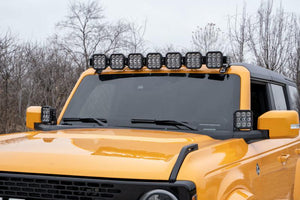 Diode Dynamics SS5 Sport CrossLink Windshield Yellow Combo Lightbar Kit 2021+ Ford Bronco | DD7233