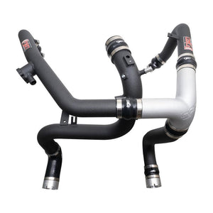 Injen SES Intercooler Pipes for 2021+ Ford Bronco 2.7L - Wrinkle Black | SES9301ICPWB