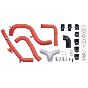 Injen SES Intercooler Pipes for 2021+ Ford Bronco 2.7L - Wrinkle Red | SES9301ICPWR