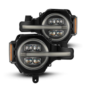 AlphaRex NOVA-Series LED Projector Headlights for 2021+ Ford Bronco- Black | 880260