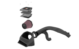 K&N 2022+ Ford Bronco Raptor V6 3.0L F/I 63 Series Aircharger Performance Air Intake System | 63-2625