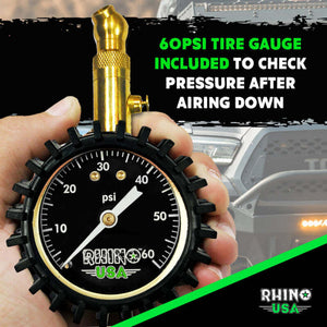 Rhino USA PRO Tire Deflator Kit (4 Pack) | DEFLATORS-4PK