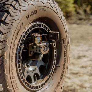 KC HiLiTES Spare Tire Carrier Light Mount w/ M12x1.5 Lug Nuts 21-25 Ford Bronco | 7477