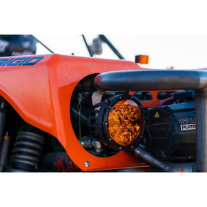 Rigid Industries 360-Series 6 Inch Spot with PRO Lens (Amber) - Pair | 36210