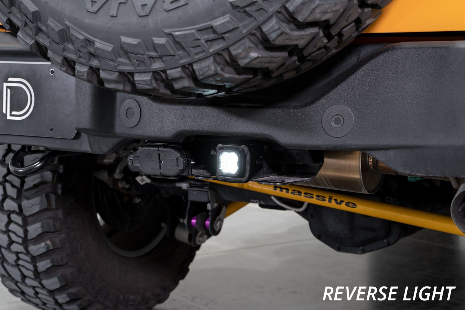 Diode Dynamics HitchMount LED Pod Reverse Kit w/ Brake Function for 2021+ Ford Bronco | DD7422