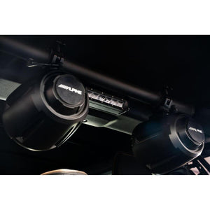 DV8 Offroad Rear Speaker & Light Mount Bar for 2021+ Ford Bronco 4 Door | BRSB-01
