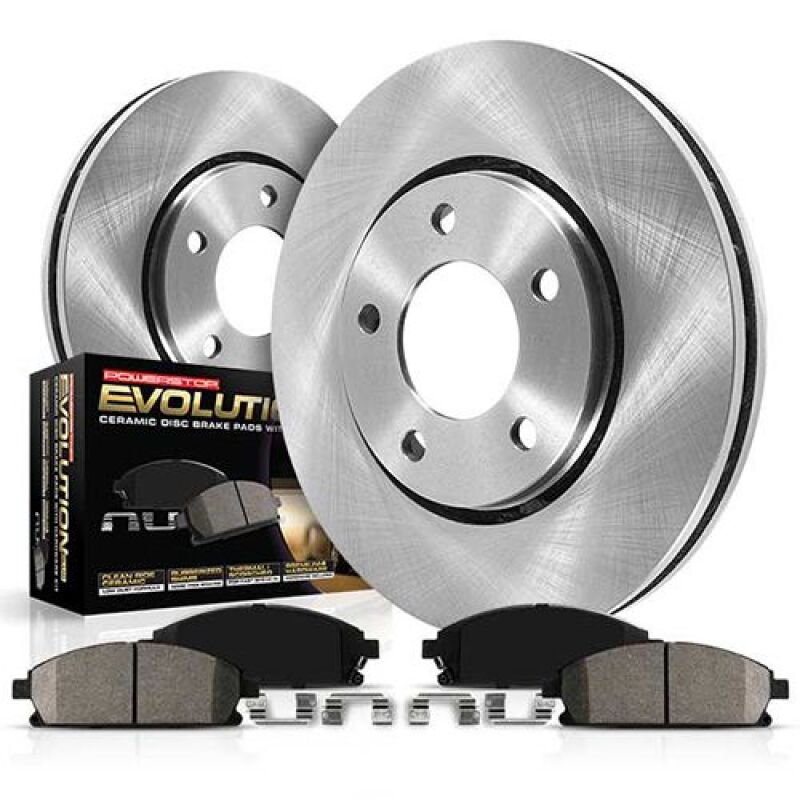 Power Stop OE Stock Replacement Rear Brake Pad and Rotor Kit 22-24 Ford Bronco Raptor | KOE9243