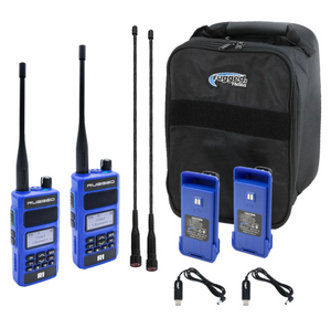 Rugged Radios R1 READY PACK - Rugged R1 - Business Band Two Way Handheld Radios - Digital and Analog | R1-READY-PACK