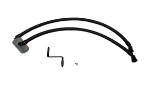 J&L Oil Separator 3.0 PCV Side Clear Anodized 2022-2024 Ford Bronco Raptor 3.0L | 3096P-C