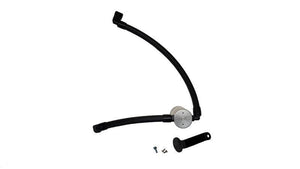 J&L Oil Separator Clear Anodized 3.0 Passenger Side 2021-2025 Ford Bronco 2.7L EcoBoost | 3073P-C