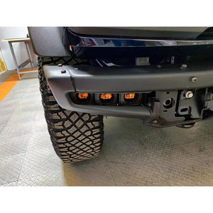 Oracle Triple LED Fog Light Kit for 2021+ Ford Bronco w/ Modular Bumper - AMBER