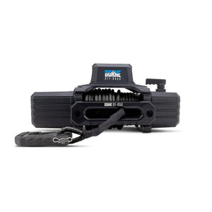 Borne Off-Road 10k lb Winch with Black Synthetic Rope for Ford Bronco (Wireless & Wired Remote) | Universal Fitment