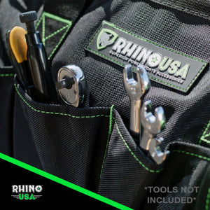 Rhino USA Heavy Duty Tool Bag (Black) | RNO-TOOLBAG-BLK