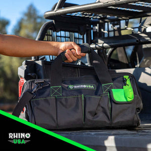 Rhino USA Heavy Duty Tool Bag (Black) | RNO-TOOLBAG-BLK