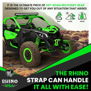 Rhino USA Tow Straps