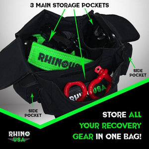 Rhino USA Ultimate Recovery Gear Storage Bag (Black) | RNO-RECOVERY-BAG