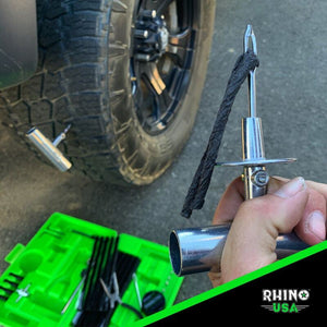 Rhino USA Tire Repair Plug Kit, 86 Pieces | RNO-TIRE-REPAIR-KIT