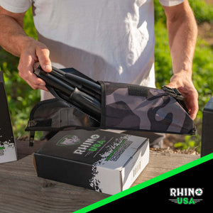Rhino USA Straight Handle Recovery Shovel W/Pick | RNO-ETOOL-3