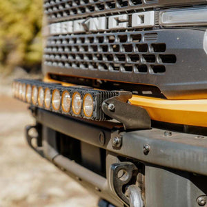 KC HiLiTES Front Bumper Light Bar Mount (For 30in FLEX ERA LED Light Bar) 21-25 Ford Bronco | 7352