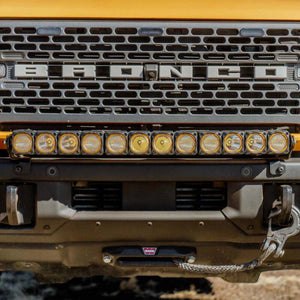 KC HiLiTES Front Bumper Light Bar Mount (For 30in FLEX ERA LED Light Bar) 21-25 Ford Bronco | 7352