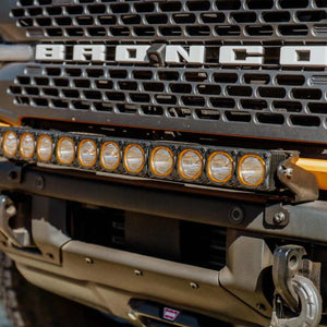 KC HiLiTES Front Bumper Light Bar Mount (For 30in FLEX ERA LED Light Bar) 21-25 Ford Bronco | 7352