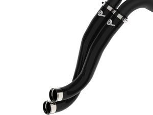 aFe BladeRunner Aluminum Hot and Cold Charge Pipe Kit (Black) for 2022+ Ford Bronco Raptor 3.0l | 46-20754-B