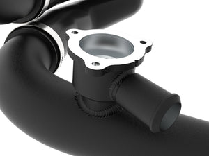aFe BladeRunner Aluminum Hot and Cold Charge Pipe Kit (Black) for 2022+ Ford Bronco Raptor 3.0l | 46-20754-B