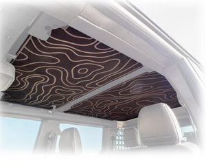 Turn Offroad 2021+ Ford Bronco Foam Headliner for TR10 Hardtop Black | HTBR-HL01