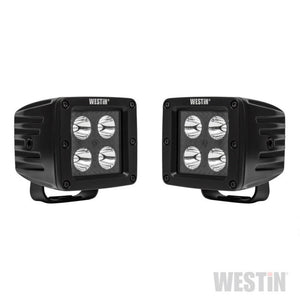 Westin LED Auxiliary Light 3.2in x 3.0in Spot | 09-12205A-PR