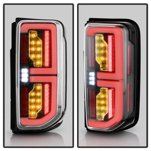 Spyder LED Tail Lights Black Base Clear Interior 21-23 Ford Bronco (Factory LED Model Only) | 5088765