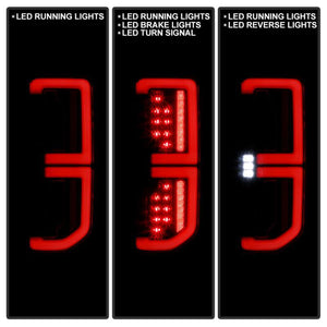Spyder LED Tail Lights Black Base Clear Lens 21-23 Ford Bronco Halogen Bulb Model | 5088857