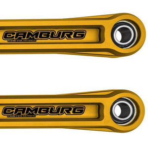 Camburg KINETIK Series Rear Billet Lower Trailing Arm Kit Gold 21-25 Ford Bronco | CAM-120032-GLD