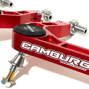 Camburg KINETIK V2 Performance Billet Uniball Upper Arms Red 21-25 Ford Bronco | CAM-110214-RED