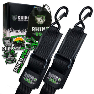 Rhino USA Transom Straps For Boat Trailer (Pair) | RNO-TRNSM-STRPS