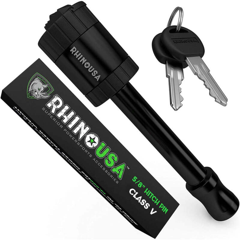 Rhino USA Locking Hitch Pin For 2.5Ft Class V Hitch | HITCH-PIN-2.5
