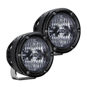 Rigid Industries 2021-2024 Ford Bronco A-Pillar Light Kit with a set of 360 Spot and a set 360 Drive Lights | 46722
