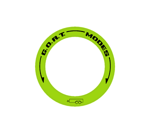 StickerFab Drive Mode to GOAT Mode Dial Ring Overlay - 2024+ Ranger & Ranger Raptor