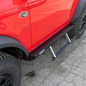 Rock Slide Engineering Step Sliders for 2021+Ford Bronco 2 Door (Set of 2) | BD-SS-300-BR2