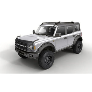 AVS Aeroskin II Textured Low Profile Hood Shield - Black for 2021+ Ford Bronco | 436183