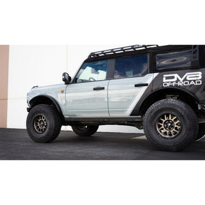 DV8 Offroad Pinch Weld Covers for 2021+ Ford Bronco 4-door | SRBR-03