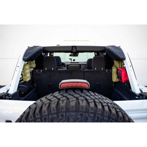DV8 Offroad Rear Window Molle Panels for 2021+ Ford Bronco | MPBR-01