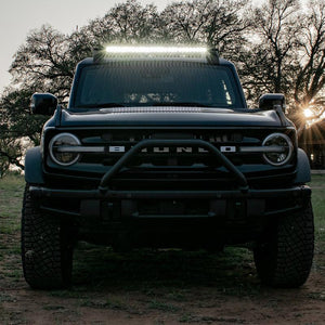 Rigid Industries 2021-2024 Ford Bronco Roof Rack Light Kit with a SR Spot/Flood Combo Bar Included | 46726