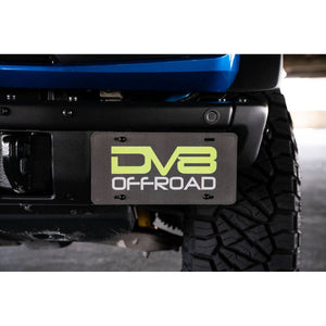 DV8 Offroad Factory Front Bumper License Relocation Bracket - Side for 2021+ Ford Bronco | LPBR-02