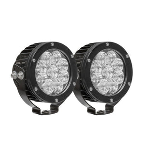 Westin Axis LED Auxiliary Light 4.75 inch Round (Set of 2) | 09-12007B-PR