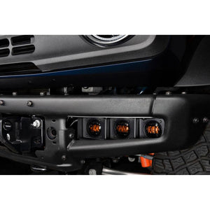 Oracle Triple LED Fog Light Kit for 2021+ Ford Bronco w/ Modular Bumper - AMBER
