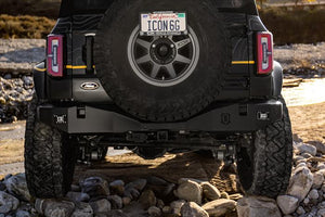 ICON Pro Series Rear Bumper for 2021+ Ford Bronco | ico45202