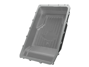 aFe Pro Series Rear Transmission Pan 10R60/10R80 Black w/ Machined Fins - 2021+ Ford Bronco | 46-71330B